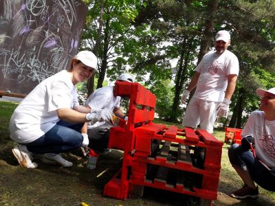 Do podujatia Naše mesto sa zapojil rekordný počet dobrovoľníkov z VÚB