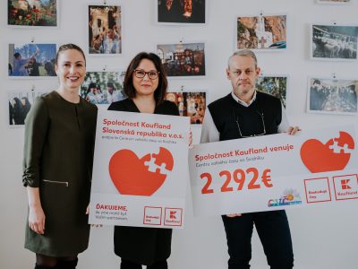 Kaufland finančne podporil Centrum voľného času vo Svidníku