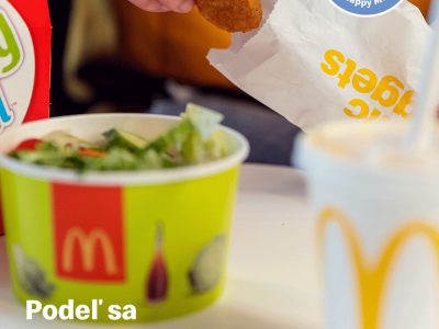Kúpou Happy Mealu podporujú zákazníci McDonald’s aktivity neziskovej organizácie Ronald McDonald House Charities