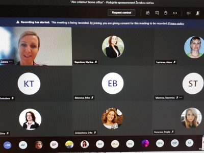 Ženská sieť U. S. Steel Košice zorganizovala online prednášku na tému Ako zvládnuť home office?