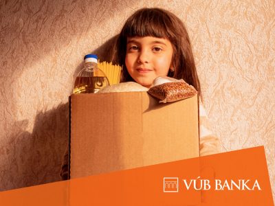 Nová iniciatíva VÚB banky „Podeľ sa o jedlo na Veľkú noc“