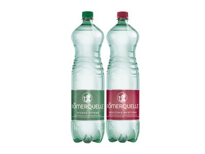 Coca‑Cola uvádza na slovenský trh vodu Römerquelle balenú do PET fliaš vyrobených zo 100 % recyklovaného materiálu