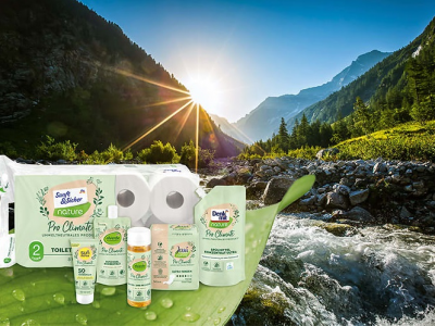 dm vyvinula produkty vlastných značiek, ktoré sú neutrálne k životnému prostrediu