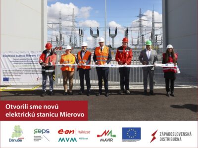 Nová elektrická stanica pri Bratislave pomôže rozvoju podunajského regiónu